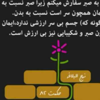صبر و شکیبایی ۳