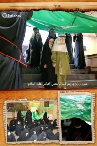 میزبانی فرزندانی از تبار رقیه ها و سکینه ها